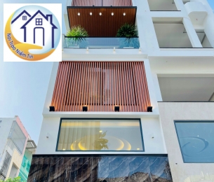NHÀ ĐÚC THẬT 1 TRỆT, 3 LẦU. SÂN THƯỢNG, PHƯỜNG 10, Q. GÒ VẤP